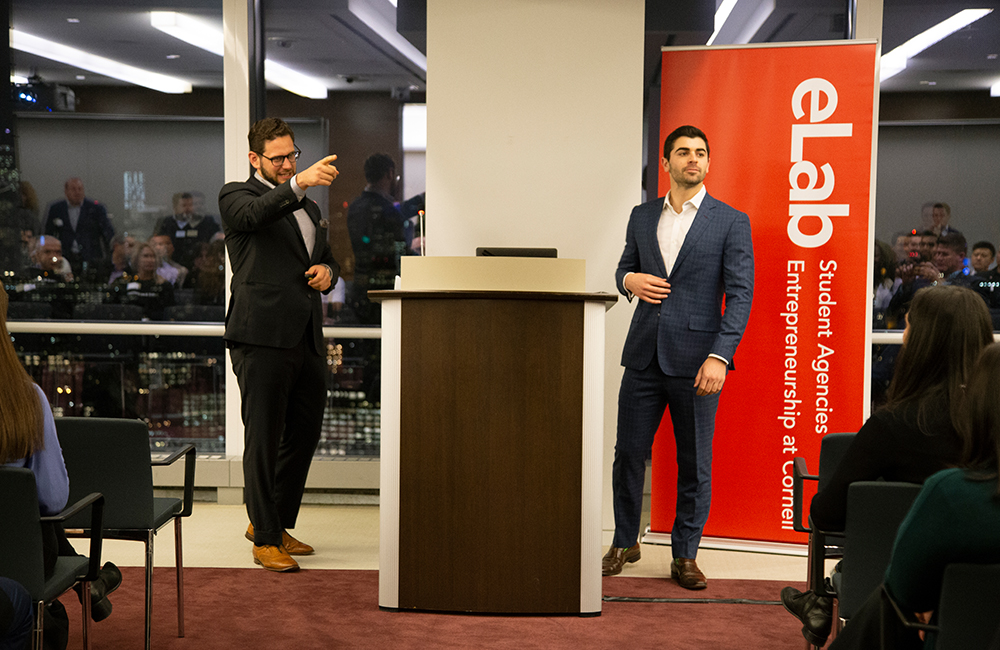 Cornell eLab Students Pitch Their Innovations in NYC