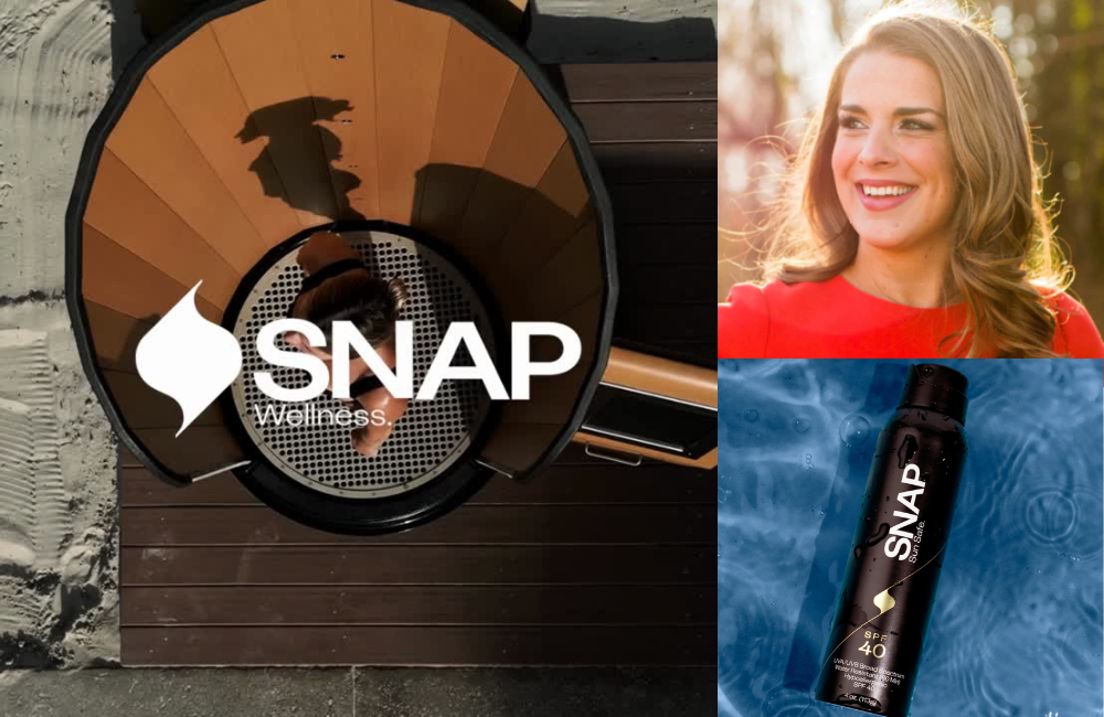 Picture of SnappyScreen, Kristen McClellan and SNAP Sunscreen.